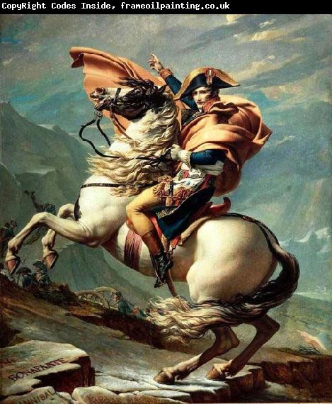 Jacques-Louis David Napoleon at the Saint Bernard Pass